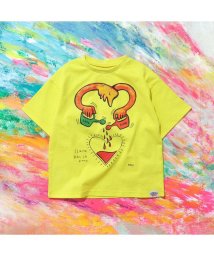 BREEZE(ブリーズ)/【20周年】SMILE TALKING HANDS Tシャツ/ライム