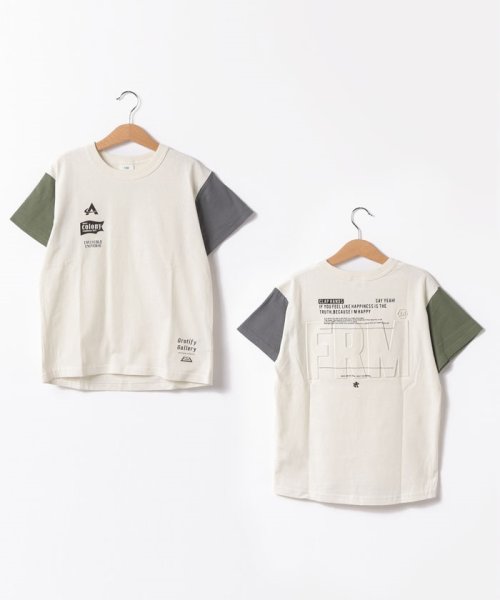 FARM(ファーム)/FRMTシャツ/ホワイト