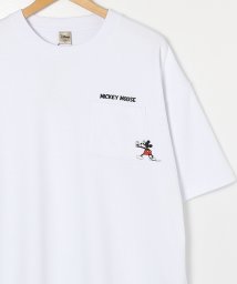 DISNEY/【DISNEY/ディズニー】ミッキーマウスポケット刺繍Ｔシャツ/506006700
