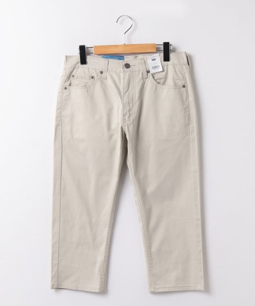 LEVI’S OUTLET(リーバイスアウトレット)/505（TM） REGULAR CROP PUMICE STONE S LTWT REPREVE COOL/ベージュ