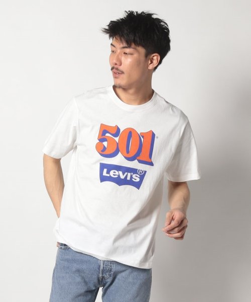 LEVI’S OUTLET(リーバイスアウトレット)/EAP_SS RELAXED FIT TEE EAP_98.1 501 BATW/ホワイト