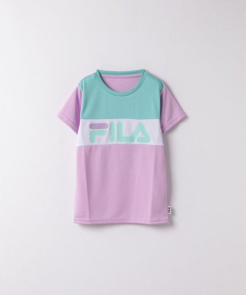 FILA（kids）(フィラ（キッズ）)/フィラハンソデ Tシャツ/ラベンダー