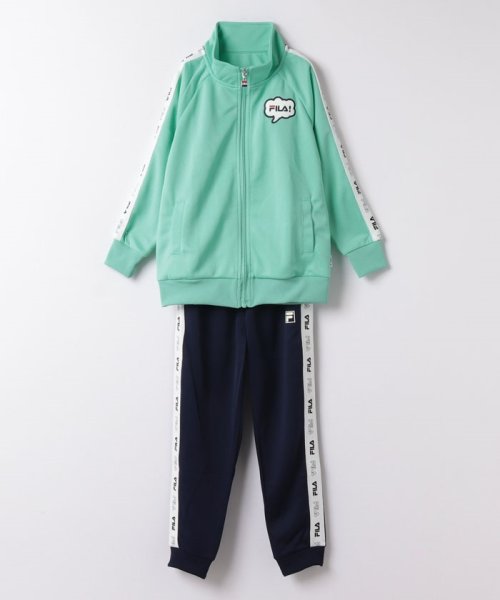 FILA（kids）(フィラ（キッズ）)/フィラジャージジョウゲSET/ミント