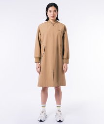 LACOSTE/ルーズフィットAライン ロング丈ノーカラーコート/506027546