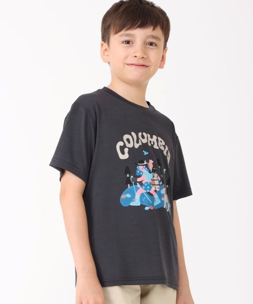 Columbia(コロンビア)/【KIDS】ユースエンジョイマウンテンライフサマーショートスリーブTシャツ/ブラック