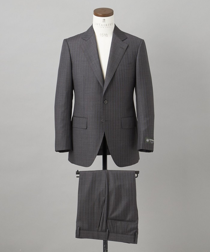 Ｙ６　メンズスーツ　新品未使用品　阪急デパート　帝人　タグ付き DORMEUIL】EXEL UK スーツ(504216008)｜HANKYU MEN'S / 阪急メンズ
