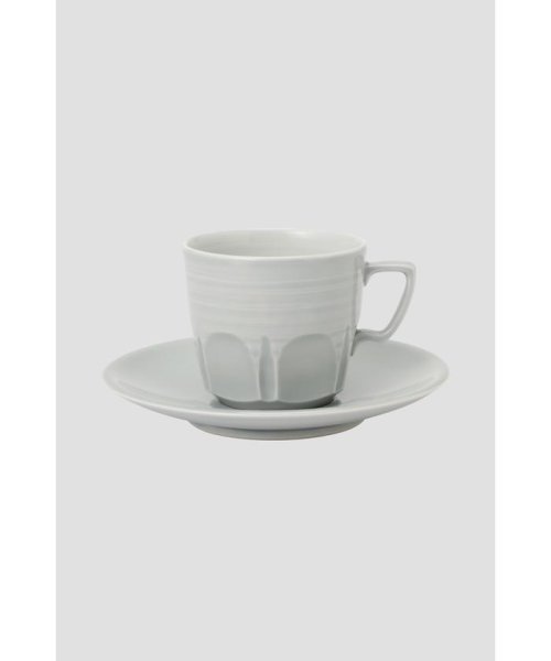 MARGARET HOWELL HOLD GOODS(マーガレット・ハウエル　ハウスホールドグッズ)/ASAHIYAKI CUP＆SAUCER/GREY