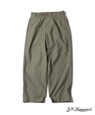 J.S Homestead/【J.S.Homestead】C/L B－SATIN WORK TROUSERS/506028047