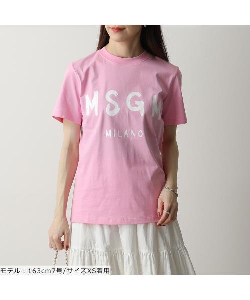 MSGM(MSGM)/MSGM Tシャツ 3441MDM510 2000MDM510 半袖 ペイントロゴ/その他系2