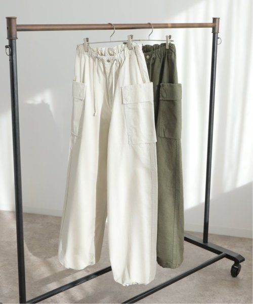 Spick & Span(スピック＆スパン)/【AUTHEN / オーセン】 WIDE OVER PANTS/ホワイト