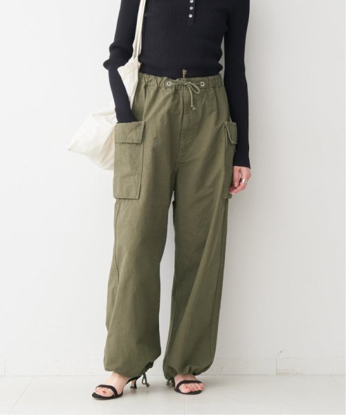 Spick & Span(スピック＆スパン)/【AUTHEN / オーセン】 WIDE OVER PANTS/カーキ