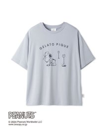 GELATO PIQUE HOMME(GELATO PIQUE HOMME)/【PEANUTS】【HOMME】ワンポイントTシャツ/SAX