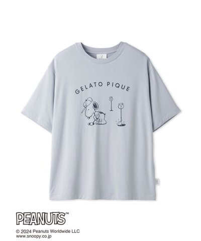 【PEANUTS】【HOMME】ワンポイントTシャツ