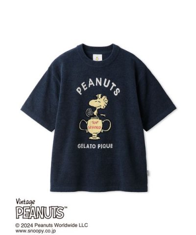 【PEANUTS】【HOMME】TENNIS ジャガードプルオーバー