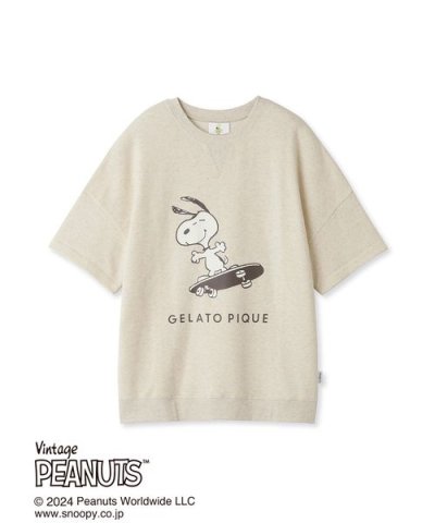 【PEANUTS】裏毛ワンポイントプルオーバー