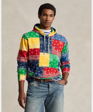 POLO RALPH LAUREN/パッチワークプリント スパ テリー フーディ/506028726