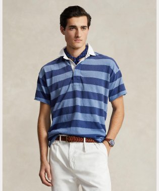 POLO RALPH LAUREN/クラシック フィット ストライプド ジャージー ラグビー シャツ/506028727