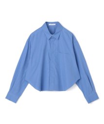 GALERIE VIE(GALERIE VIE)/コットンブロード チェストポケットシャツ/65ブルー