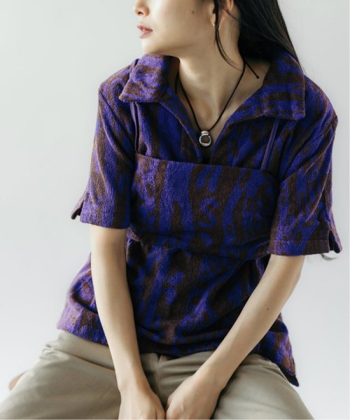 JOURNAL STANDARD(ジャーナルスタンダード)/【OAS/オーエーエス】thenards jiggle jaffa terry shirt:シャツ/ネイビー