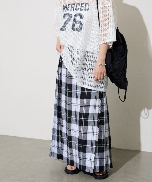 【ONEIL OF DUBLIN/オニール・オブ・ダブリン】リネンマキシスカート ONEIL OF DUBLIN/オニール オブ ダブリン