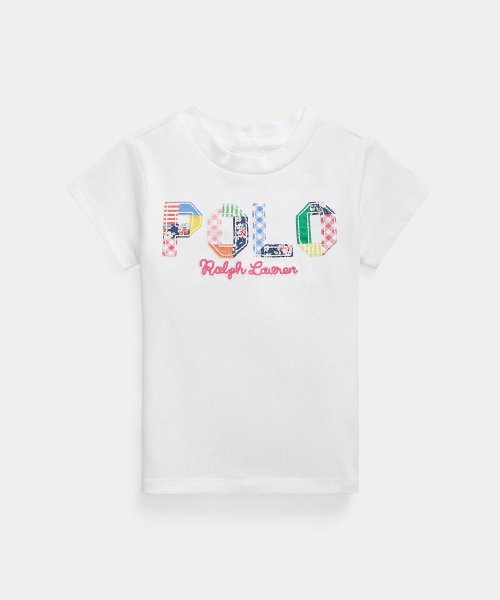 POLO RALPH LAUREN(POLO RALPH LAUREN)/(ベビー)ミックスドロゴ コットン ジャージー Tシャツ/100ホワイト