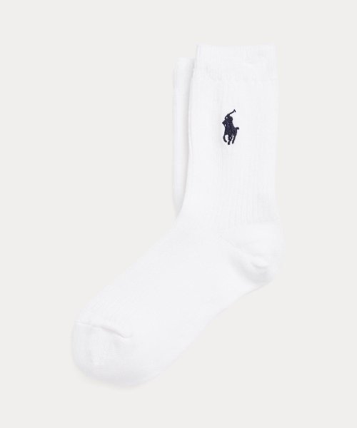 POLO RALPH LAUREN(POLO RALPH LAUREN)/(ボーイズ 2才～4才)クラシック クルー ソックス/100ホワイト