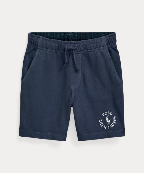 POLO RALPH LAUREN(POLO RALPH LAUREN)/(ボーイズ 2才～7才)ロゴ スパ テリー ショートパンツ/410ネイビー