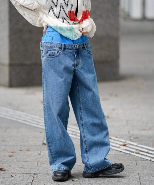 セール】【soduk / スドーク】easy layered denim trousers(506029769 