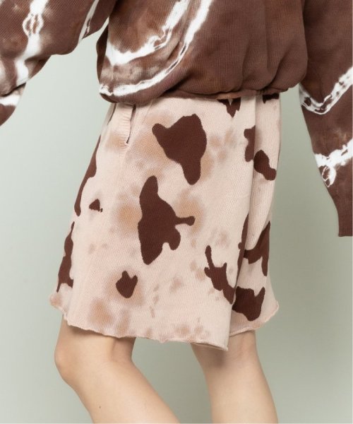 【irojikake/イロジカケ】Tie－dye knit short pants irojikake/イロジカケ