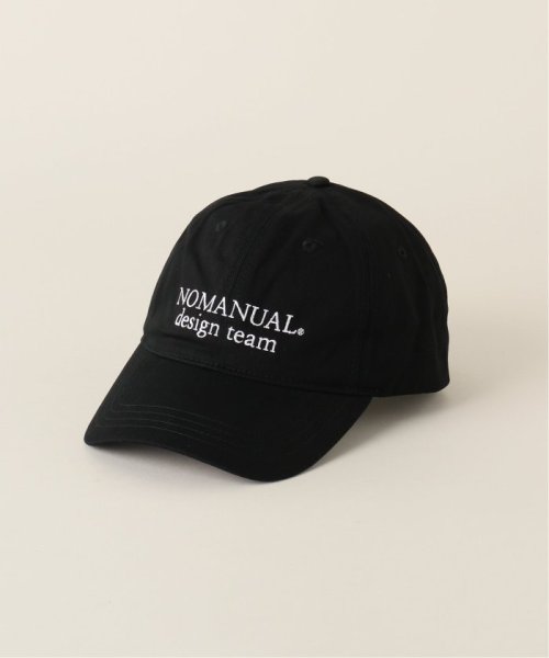 JOINT WORKS(ジョイントワークス)/【NOMANUAL/ノーマニュアル】 D.T BALL CAP/ブラック