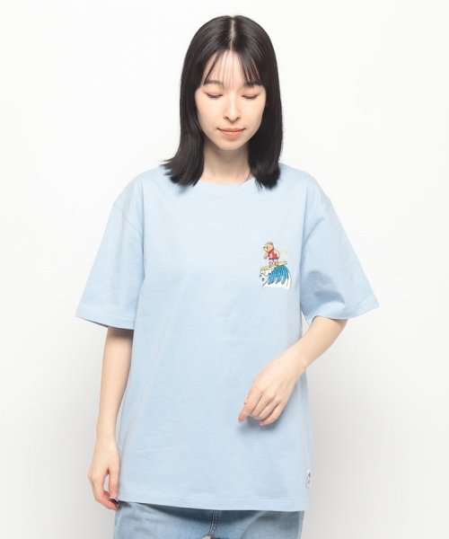 offprice.ec(offprice ec)/【SALTS/ソルツ】Tシャツ/PALEBLUE