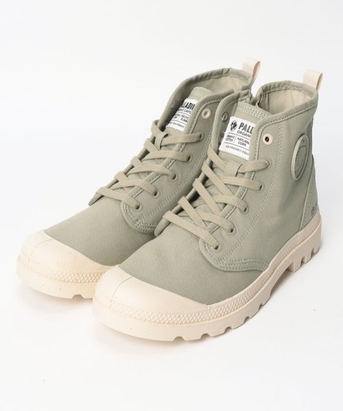 PALLADIUM(パラディウム)/PAMPA HI ZIP ORGANIC     /カーキ