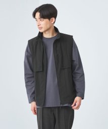 green label relaxing(グリーンレーベルリラクシング)/【別注】＜Marmot＞GLR ユーティリティ ベスト  －耐久はっ水・防風－/BLACK