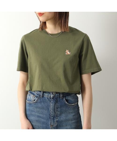 MAISON KITSUNE(メゾンキツネ)/MAISON KITSUNE Tシャツ LM00110KJ0008 半袖 カットソー/グリーン