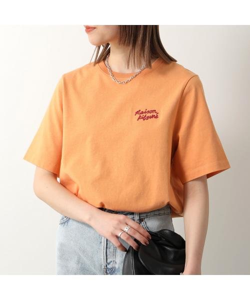 MAISON KITSUNE(メゾンキツネ)/MAISON KITSUNE Tシャツ MW00126KJ0119 半袖 カットソー/オレンジ