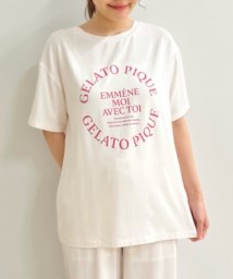 gelato pique(gelato pique)/トラベルレーヨンロゴTシャツ/LPNK