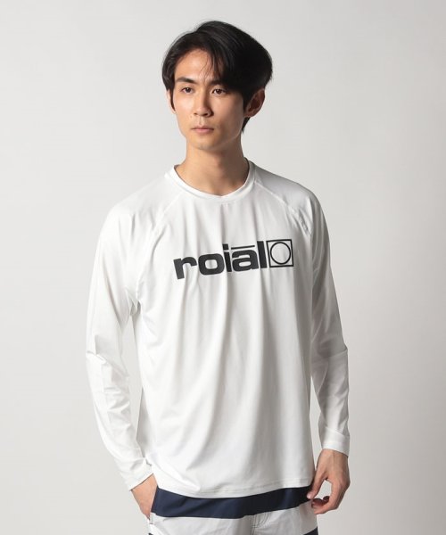 offprice.ec(offprice ec)/【roial/ロイアル】長袖ラッシュガード（水着）/WHITE