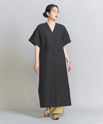 BEAUTY&YOUTH UNITED ARROWS/ジャカード Vネック ワンピース/506007826