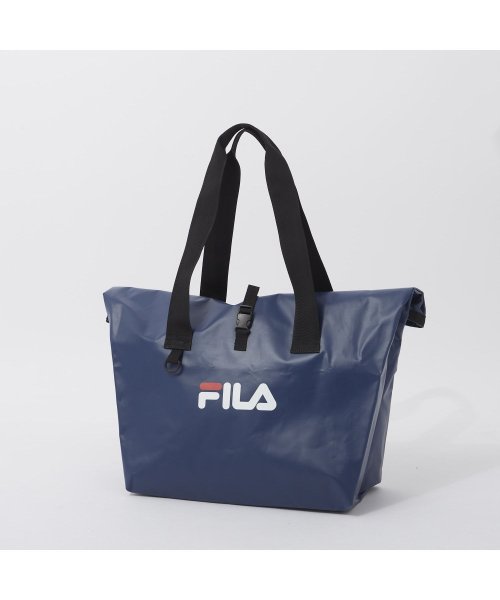 FILA(フィラ（スイムウェア）)/【フィラ】ターポリントートバッグ/ネイビー