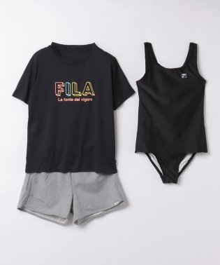 FILA/【フィラ】Tシャツ+タンキニ4点セット/506018243