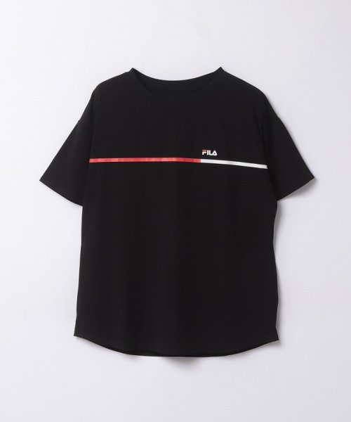 FILA(フィラ（スイムウェア）)/【フィラ】水陸両用４分丈Ｔシャツ/ブラック