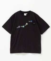 MAC HOUSE(kid's)(マックハウス（キッズ）)/CONVERSE コンバース ポケット付き刺繍Tシャツ CM2652/チャコール