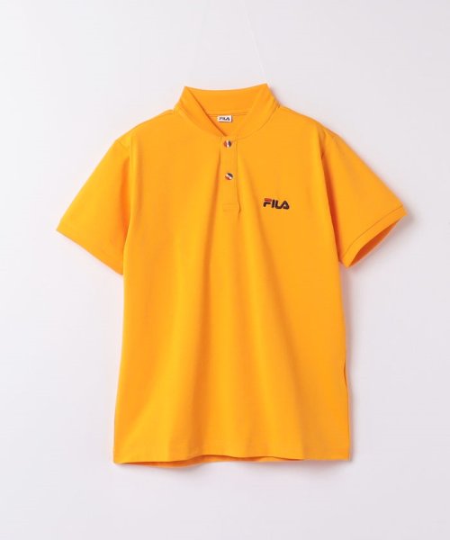 FILA(フィラ)/【フィラ】形状記憶糸　リブＴシャツ/オレンジ