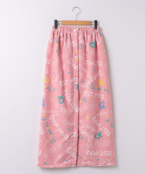 VacaSta Swimwear(バケスタ　スイムウェア（レディース）)/【OP】ロゴ柄巻きタオル/ピンク