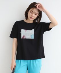 INDIVI/【洗える／コットン100％】フォトTシャツ/506030779
