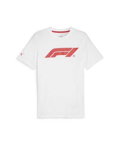 PUMA(プーマ)/メンズ F1 ESS ロゴ 半袖 Tシャツ/PUMAWHITE