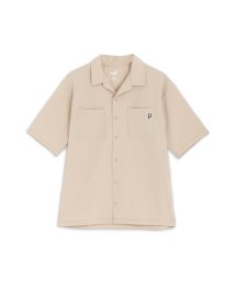 PUMA(PUMA)/メンズ ゴルフ P ストレッチ シアサッカー オープンカラー 半袖 シャツ/ALABASTER