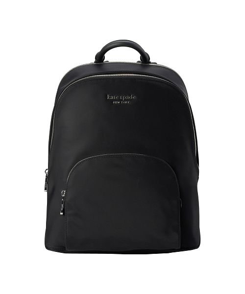 kate spade ケイトスペード リュックサック KD085 001 kate spade リュックサック KD085 ブラック BLACK ファスナーポケット×1