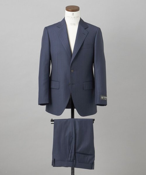 DORMEUIL】AMADEUS365 スーツ（ネイビーストライプ）(506031645) | 五 