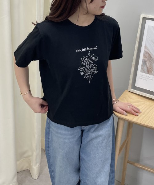 NICE CLAUP OUTLET(ナイスクラップ　アウトレット)/【マガシーク限定】グラフィックアソートTシャツ/柄3